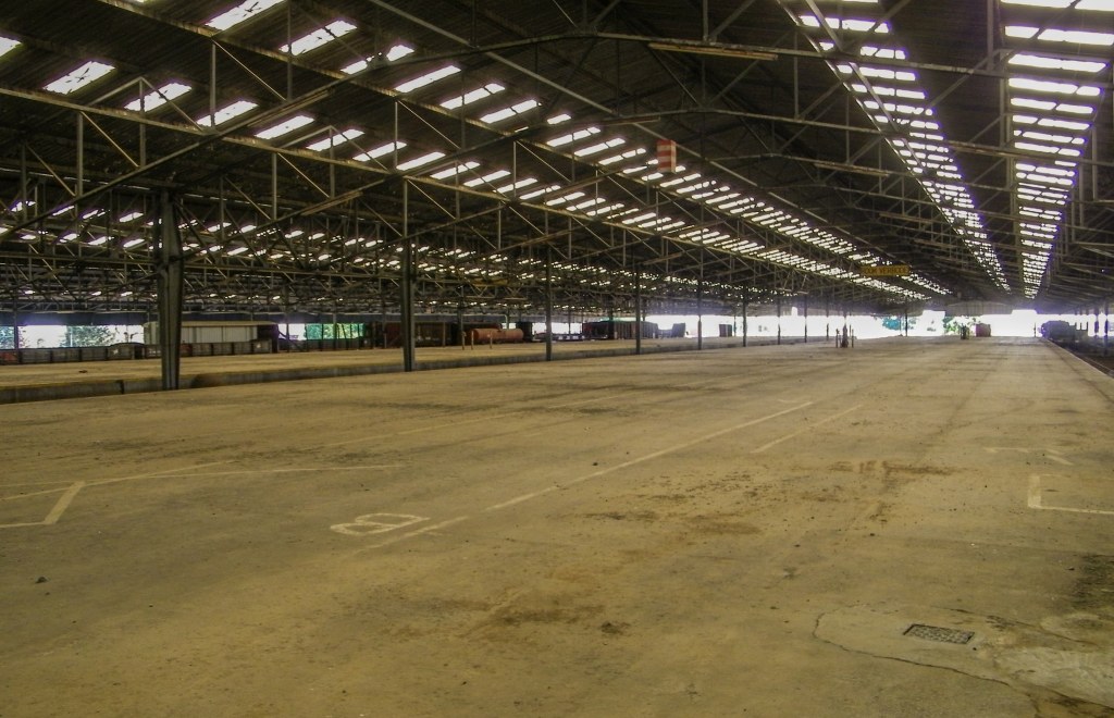 Kroonstad railway goods handling